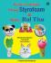 Berkreasi dengan Piring Styrofoam & Bekas Rol Tisu